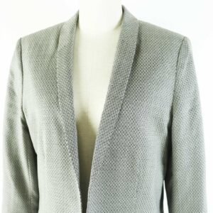 HERMES Outer: 90% wool, Outer: 10% silk, Lining: 100% silk Black beige Margiela period Women 38 Used | AlmaBagz