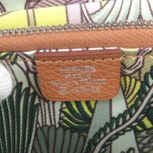 HERMES Coin case Evercolor Biscuit Azap compact | AlmaBagz
