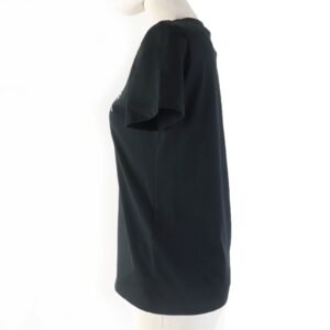 HERMES Short sleeve T-shirt 4H4642DA cotton black 34 | AlmaBagz