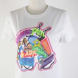 HERMES one piece 3E4507DH cotton White mulch 38 | AlmaBagz