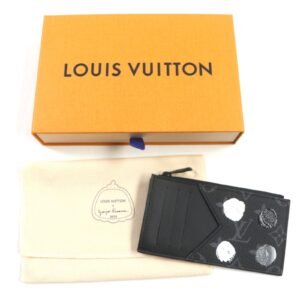 LOUIS VUITTON Coin case M81930 Monogram Eclipse Canvas black Monogram Eclipse | AlmaBagz
