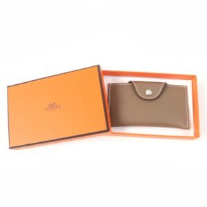 HERMES Card Case Evercolor Etope Iliad | AlmaBagz