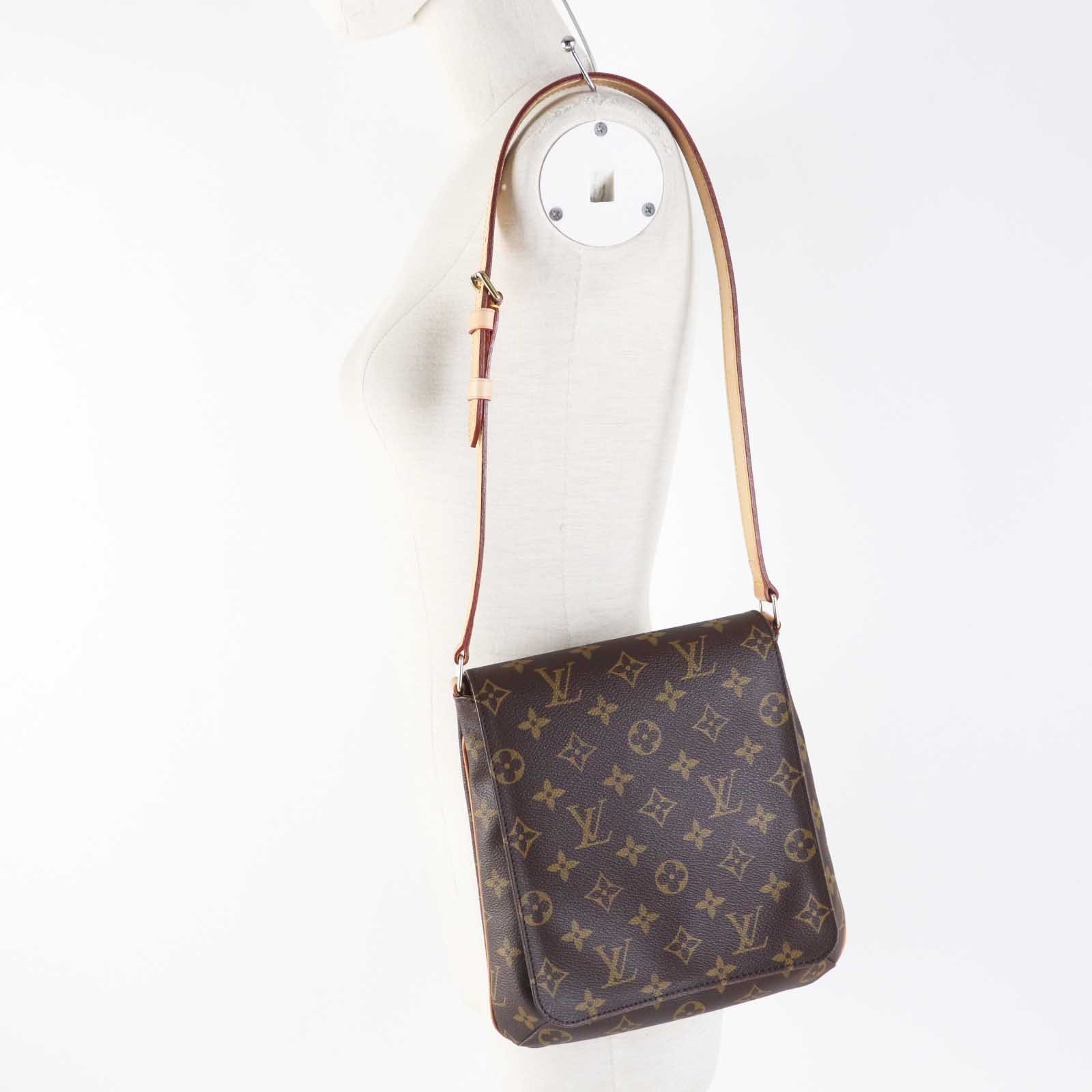LOUIS VUITTON Shoulder Bag M51258 Main: Monogram canvas Brown Musette Salsa Women Used | AlmaBagz - Image 5