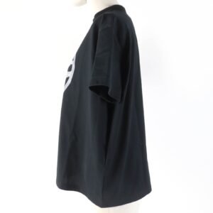 HERMES Short sleeve T-shirt cotton black Morning walk on the Matin Promenade 36 | AlmaBagz