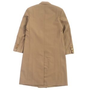 LOUIS VUITTON coat HGC70E wool Brown Plain Rainbow Poppy Dorothy 44 | AlmaBagz