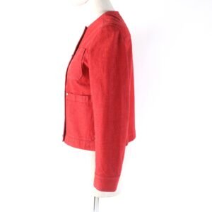 HERMES No color jacket 2E0251DQ cotton Red 36 | AlmaBagz