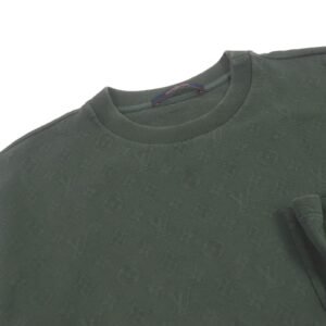LOUIS VUITTON Short sleeve T-shirt HIY49W cotton green L | AlmaBagz