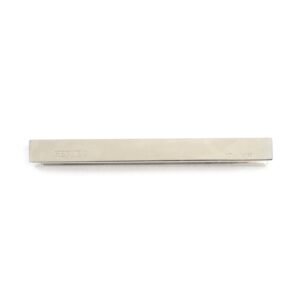 HERMES Tie pin Ag925 Silver black Clip tie bar Square neck tie pin | AlmaBagz