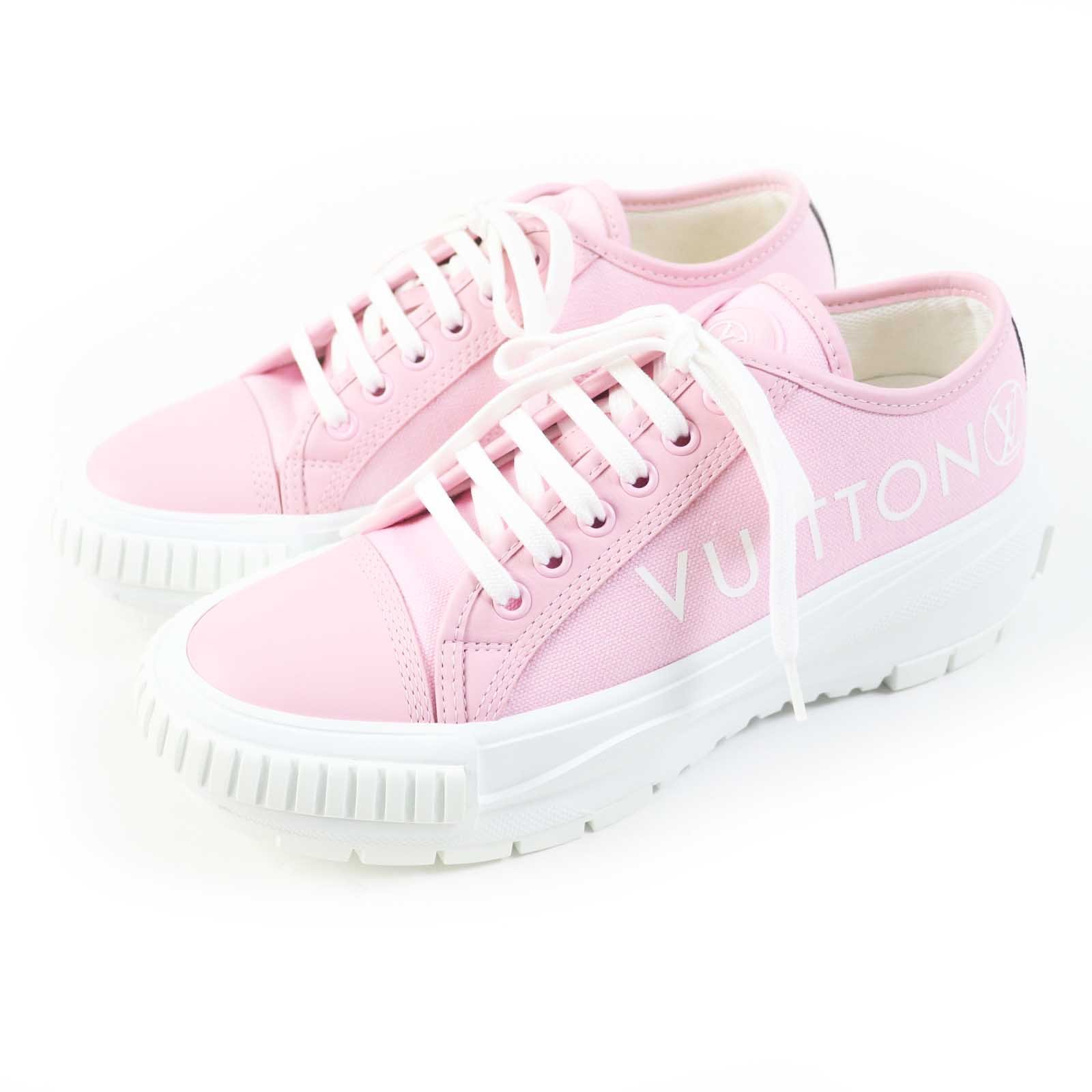 LOUIS VUITTON sneakers leather pink squad line 36.5 | AlmaBagz - Image 13
