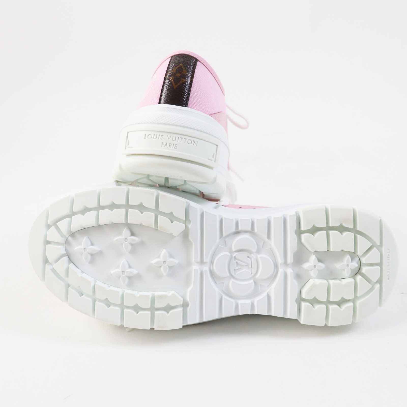 LOUIS VUITTON sneakers leather pink squad line 36.5 | AlmaBagz - Image 4