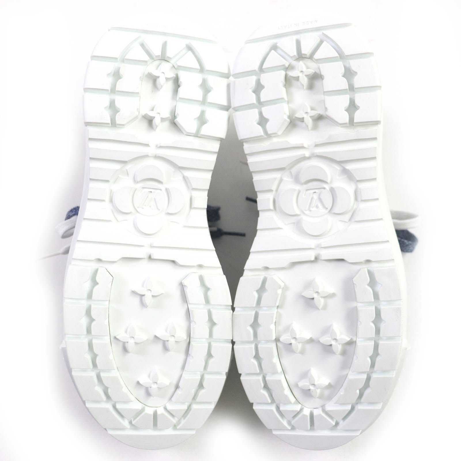 LOUIS VUITTON sneakers denim Indigo Blue White squad line 35 | AlmaBagz - Image 6