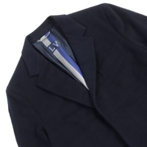 LOUIS VUITTON Chester coat HEC42E cashmere Navy 52 | AlmaBagz
