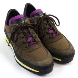 LOUIS VUITTON sneakers Suede leather Brown type 6 | AlmaBagz