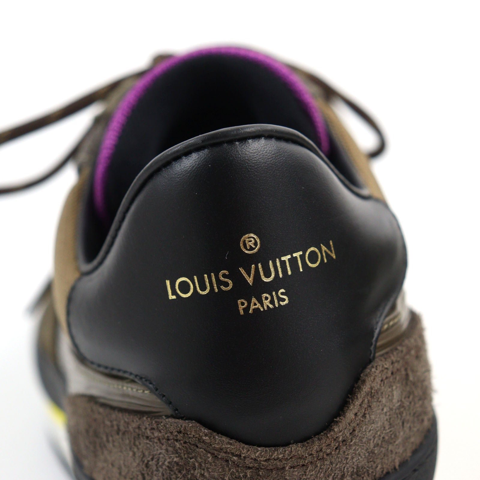 LOUIS VUITTON sneakers Suede leather Brown type 6 | AlmaBagz - Image 7