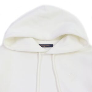 LOUIS VUITTON Hoodie HQY87W cotton white XS | AlmaBagz