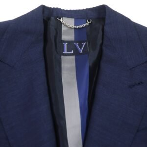 LOUIS VUITTON setup HICF4E wool Navy 46 | AlmaBagz