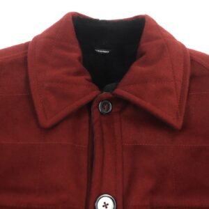 HERMES Jacket cashmere Bordeaux 50 | AlmaBagz