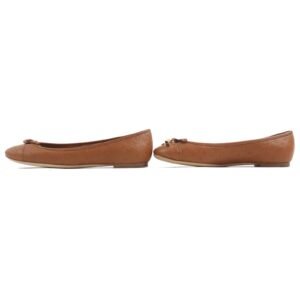 LOUIS VUITTON Ballet shoes leather Brown 37.5 | AlmaBagz