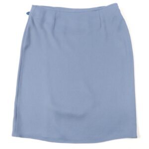 HERMES Wrap skirt Rayon Blue type 38 | AlmaBagz