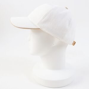 LOUIS VUITTON cap M77538 cotton white L | AlmaBagz