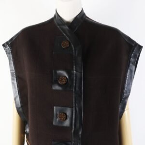 LOUIS VUITTON Best wool Black brown 34 | AlmaBagz