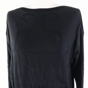 HERMES knit silk black L'INSTRVCTION DV ROY Teiogaku 36 | AlmaBagz