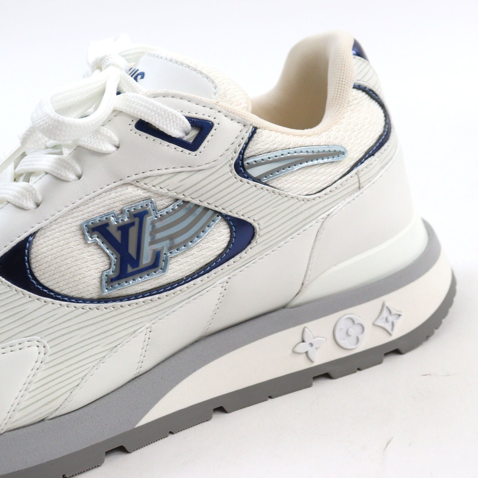 LOUIS VUITTON sneakers leather White type LV Runaway Line 6.5 | AlmaBagz - Image 7