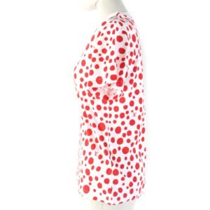 LOUIS VUITTON Short sleeve T-shirt cotton White red XS | AlmaBagz