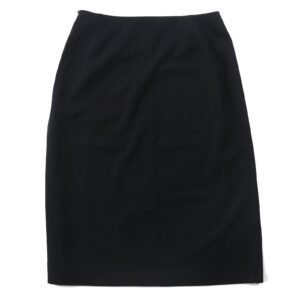 HERMES skirt wool black Margiela period 36 | AlmaBagz