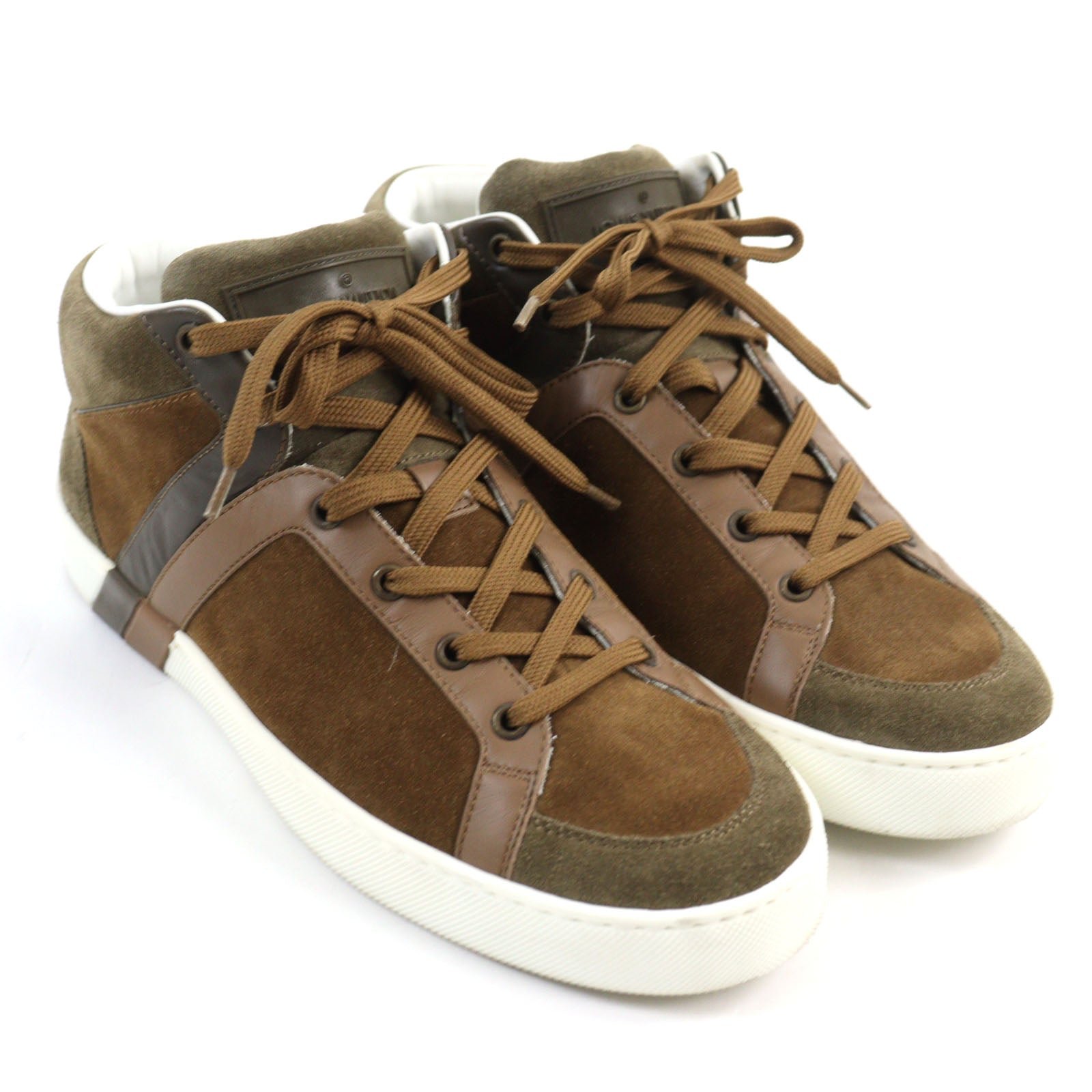 LOUIS VUITTON sneakers Suede leather Brown type 6 | AlmaBagz - Image 2