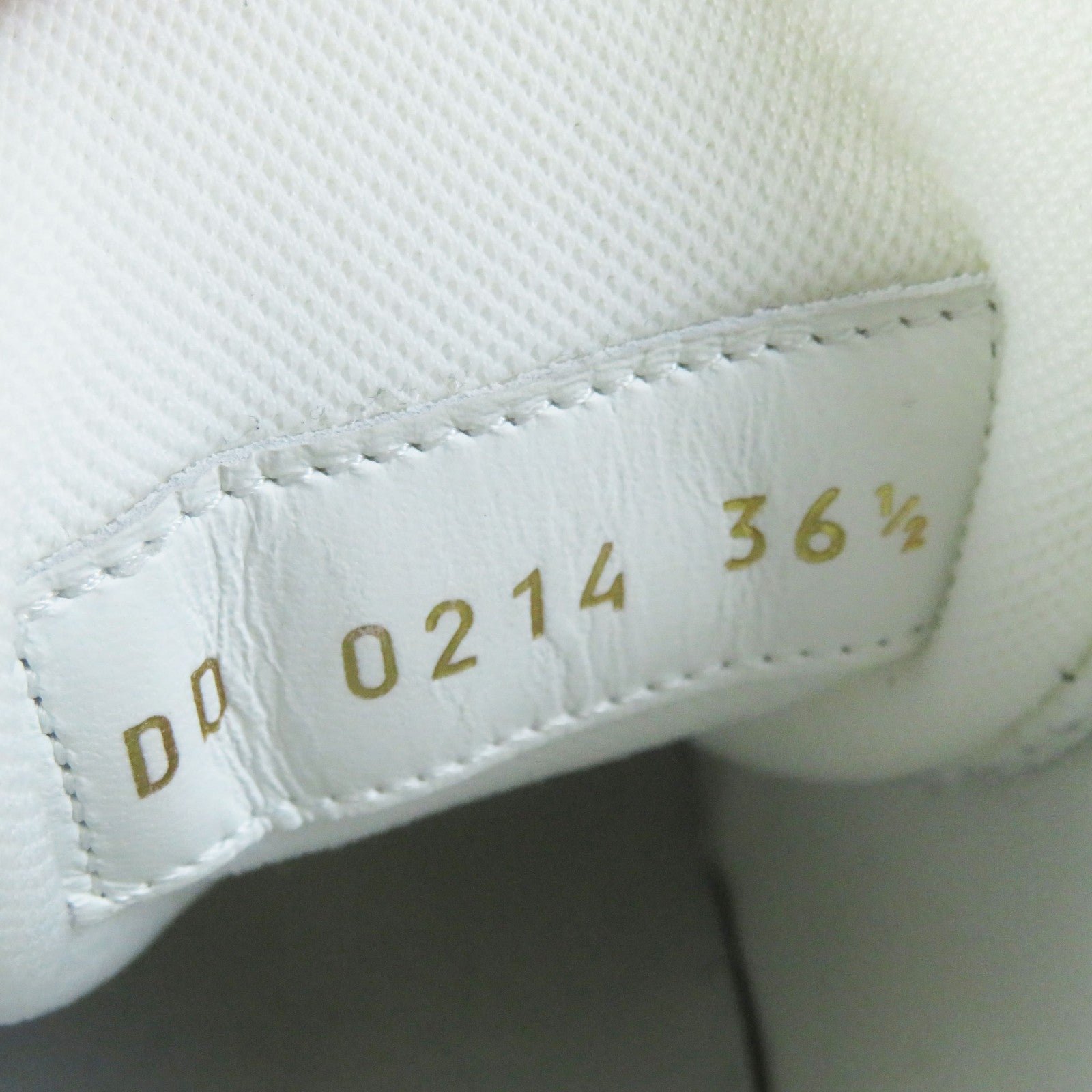 LOUIS VUITTON sneakers 1AC2A9 Denim, Leather White black LV Trainer Line 36.5 | AlmaBagz - Image 8