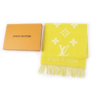 LOUIS VUITTON Scarf M78122 cashmere Jonne muffler reykjavik | AlmaBagz