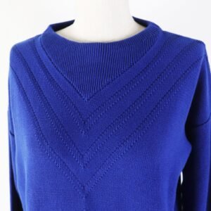 HERMES knit cotton blue 34 | AlmaBagz
