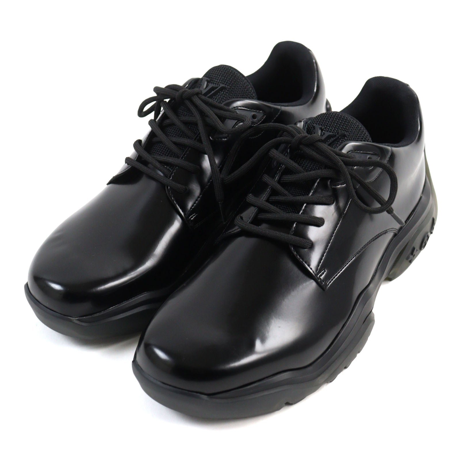 LOUIS VUITTON sneakers leather black Millennium line 8.5 | AlmaBagz - Image 12