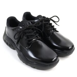 LOUIS VUITTON sneakers leather black Millennium line 8.5 | AlmaBagz