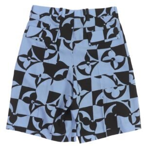 LOUIS VUITTON Shorts wool Light blue 38 | AlmaBagz