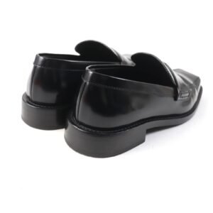 LOUIS VUITTON loafers leather black The Connery Line 35.5 | AlmaBagz