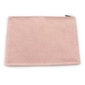 HERMES Pouch H103608M cotton cognac H tissage | AlmaBagz