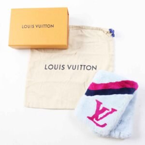 LOUIS VUITTON Scarf M70271 Rabbit Light blue | AlmaBagz