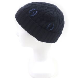 HERMES Knit cap cashmere Marin BONNET HOMME TRI MAILLOW TRESS M | AlmaBagz