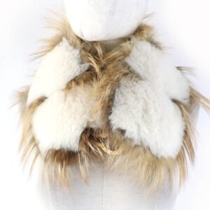 LOUIS VUITTON shawl MP1907 Fox Ivory Brown type Col Foxy Renard | AlmaBagz