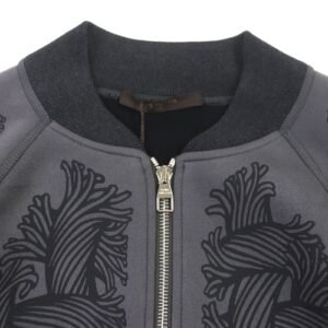 LOUIS VUITTON Jacket H8Y65WJD5 polyester gray Christopher Nemeth XS | AlmaBagz