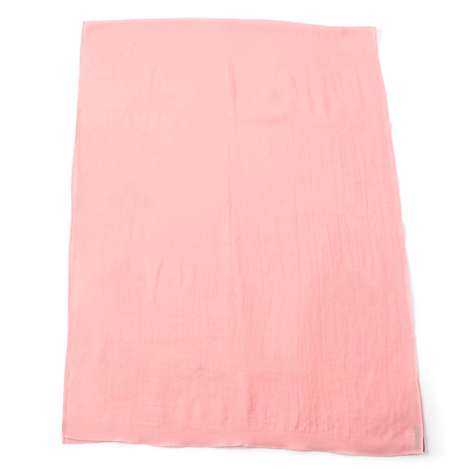 LOUIS VUITTON shawl cashmere pink | AlmaBagz - Image 4