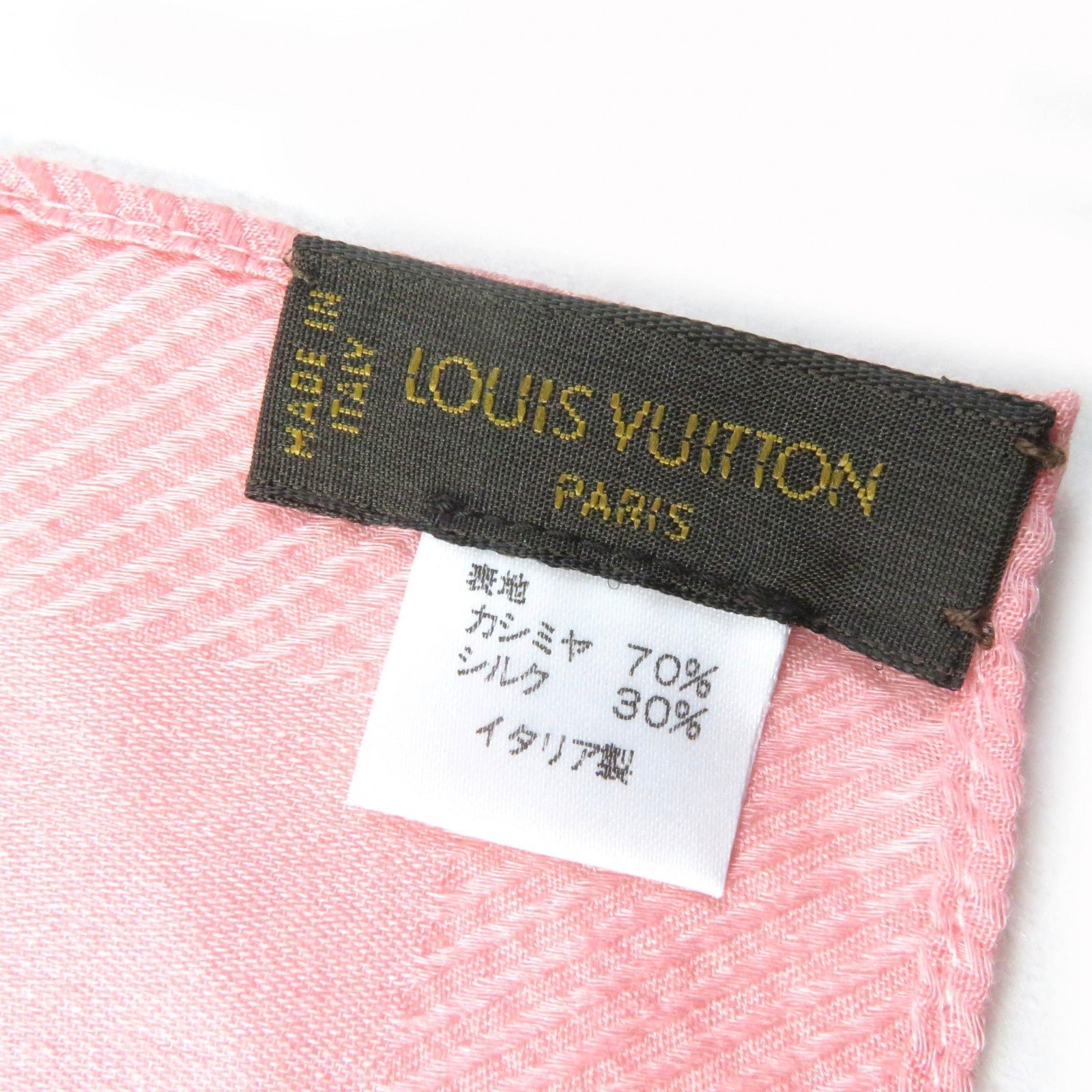 LOUIS VUITTON shawl cashmere pink | AlmaBagz - Image 3