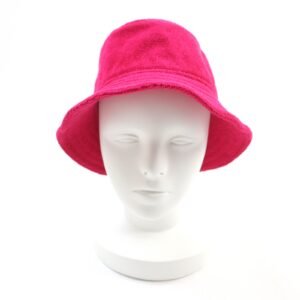 HERMES hat cotton shocking pink Davis Hat 57 | AlmaBagz