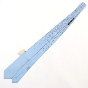 HERMES tie silk Light blue type Quincaillerie Shuffle | AlmaBagz