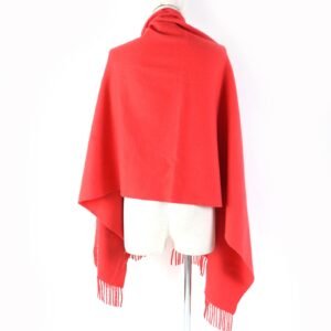 HERMES Stall cashmere Red type | AlmaBagz