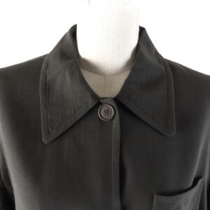 HERMES Jacket wool khaki 34 | AlmaBagz
