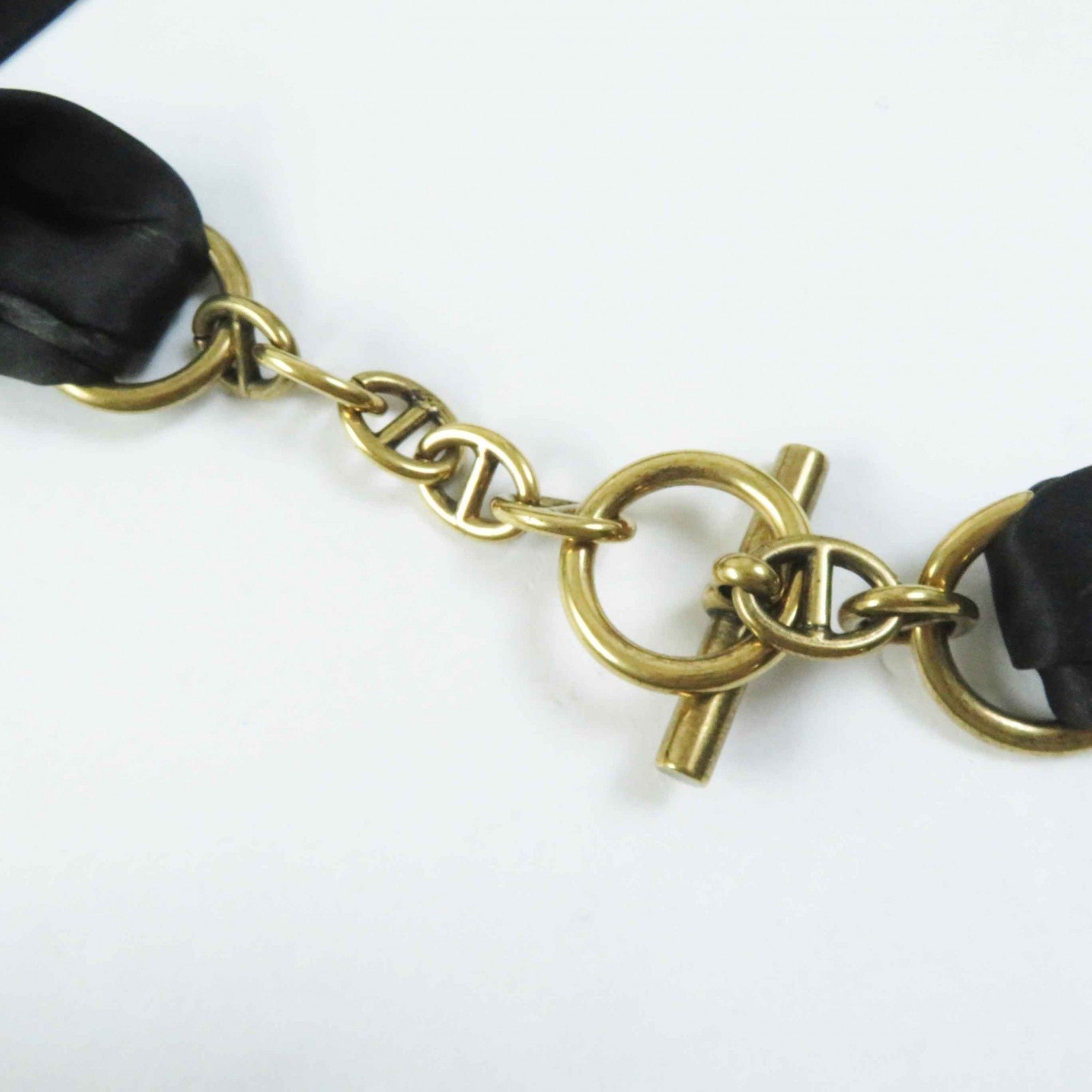 HERMES knit silk Black gold 42 | AlmaBagz - Image 4