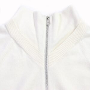 HERMES cardigan cotton Ivory S | AlmaBagz
